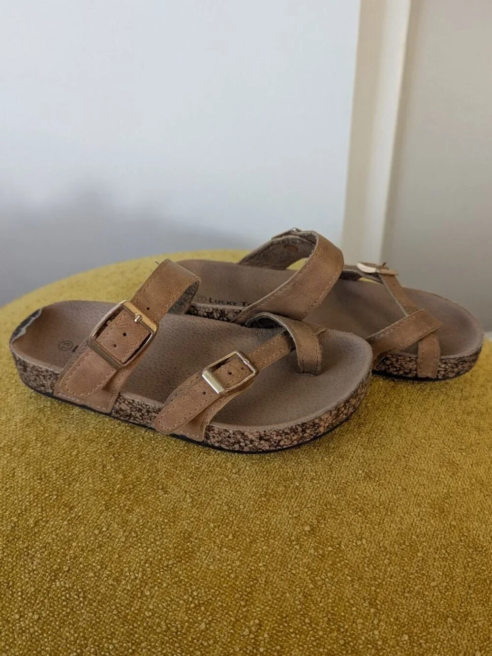 Lucky Top Sandals Shoes Girls Size 13